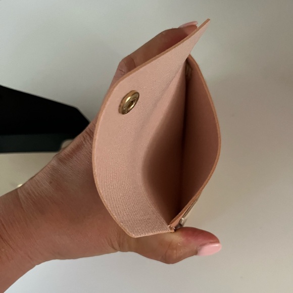 2 Pack! Wallet/Key Pouch Keychain Black & Pink - Picture 5 of 9